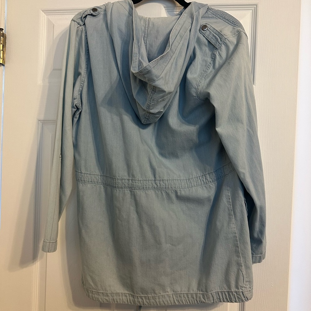 Women's Light Blue Jacket - Picture 3 of 3